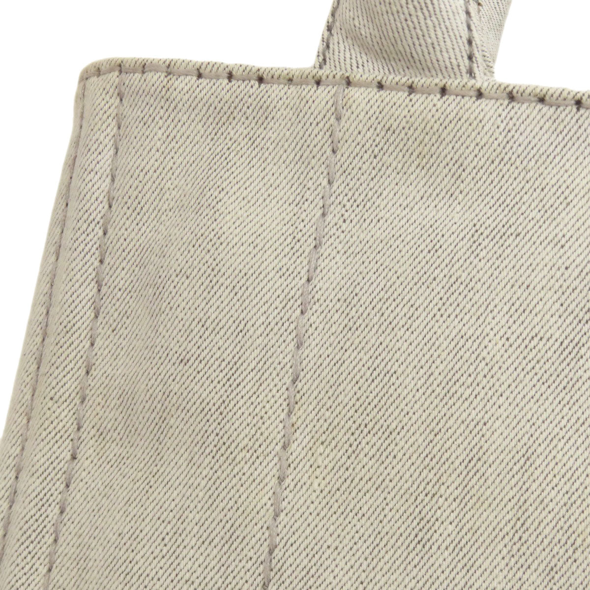 PRADA Canapa mini 2 WAY Handbag Denim Ladies [Used]