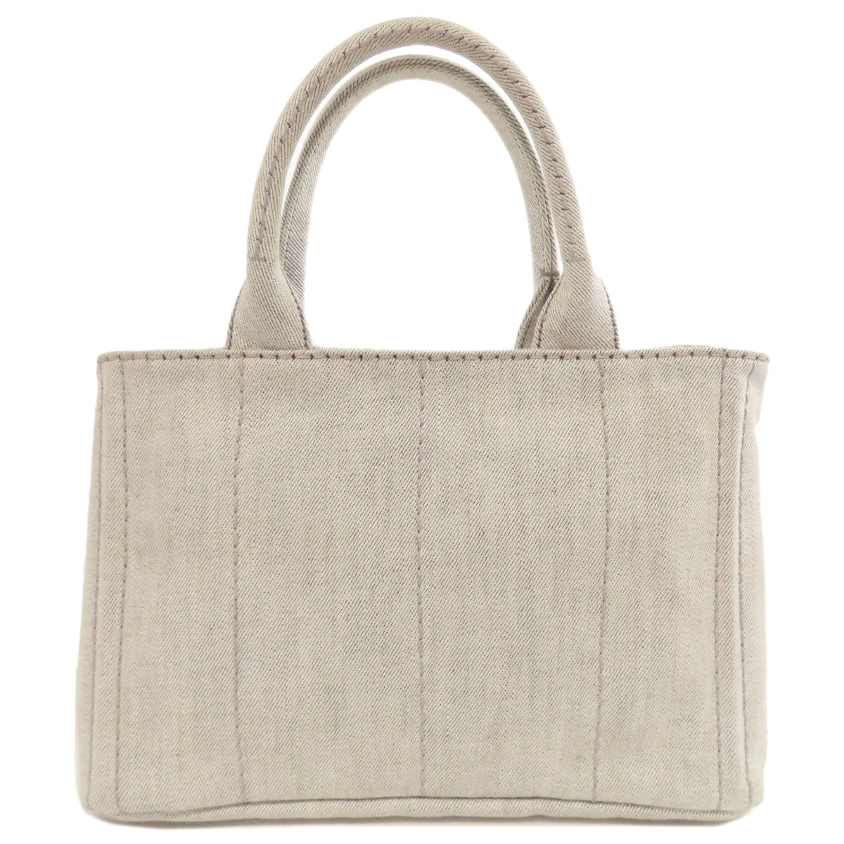 PRADA Canapa mini 2 WAY Handbag Denim Ladies [Used]