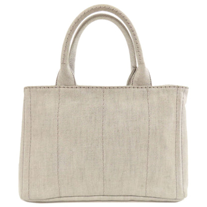 PRADA Canapa mini 2 WAY Handbag Denim Ladies [Used]