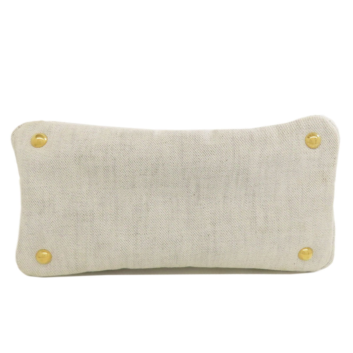 PRADA Canapa mini 2 WAY Handbag Denim Ladies [Used]