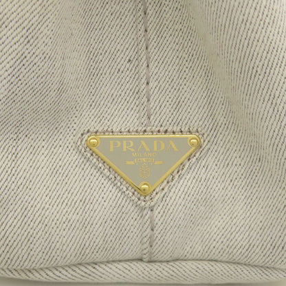 PRADA Canapa mini 2 WAY Handbag Denim Ladies [Used]