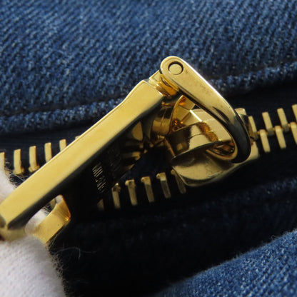 PRADA Canapa mini 2 WAY Handbag Denim Ladies [Used]