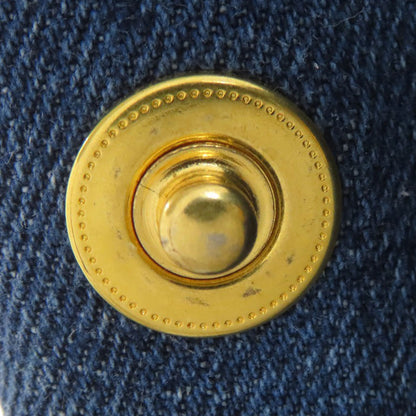 PRADA Canapa mini 2 WAY Handbag Denim Ladies [Used]