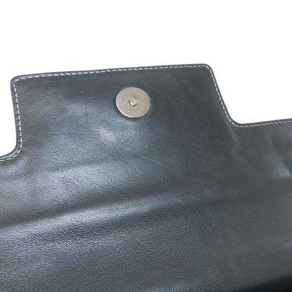 BVLGARI logo Handbag Calf Ladies [Used]