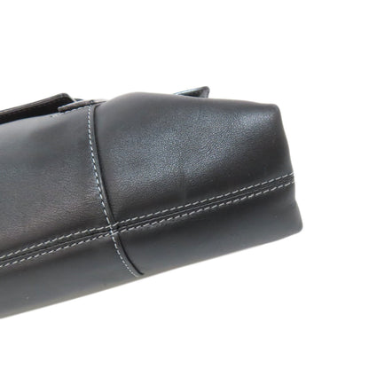 BVLGARI logo Handbag Calf Ladies [Used]