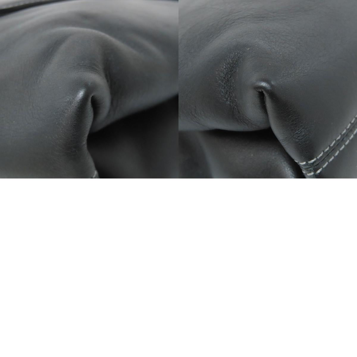 BVLGARI logo Handbag Calf Ladies [Used]