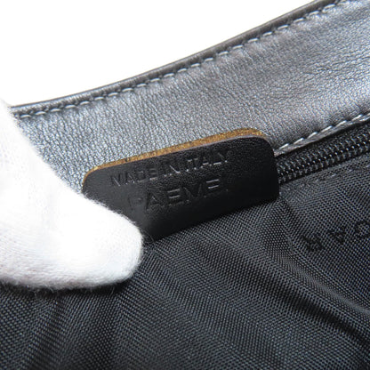 BVLGARI logo Handbag Calf Ladies [Used]