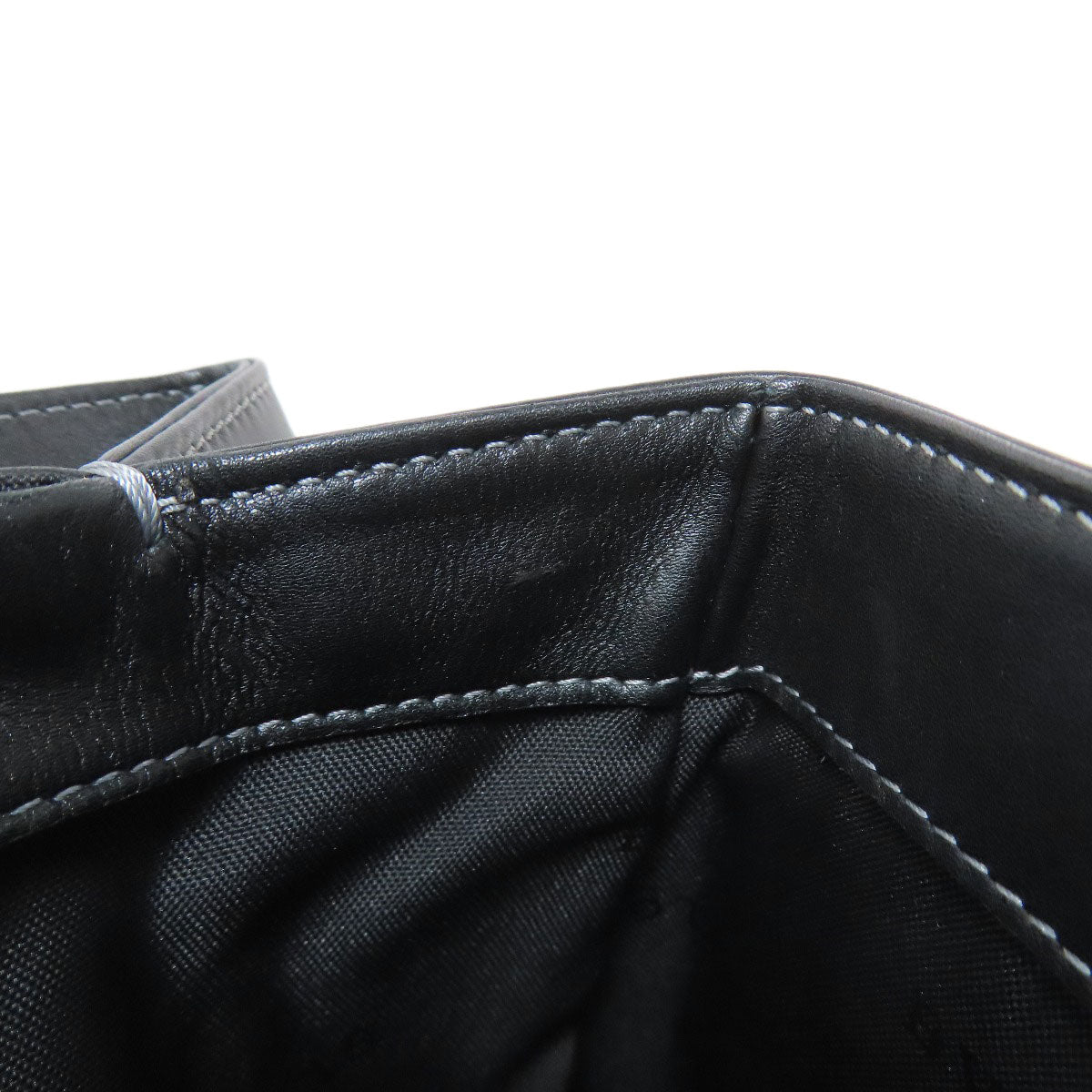 BVLGARI logo Handbag Calf Ladies [Used]