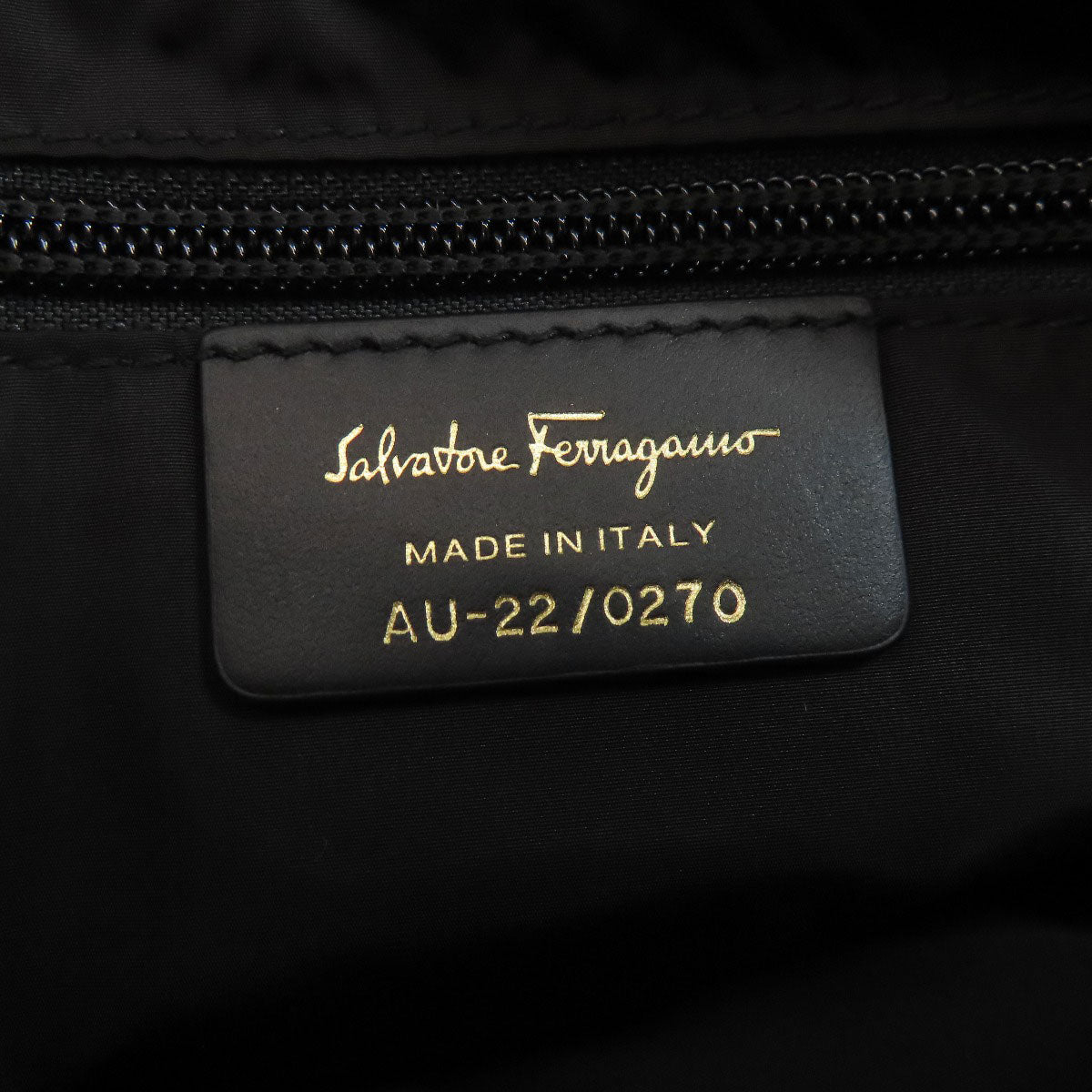 Salvatore Ferragamo Mini Shoulder Flower Gancini Hardware Shoulder Bag Nylon Ladies [Used]