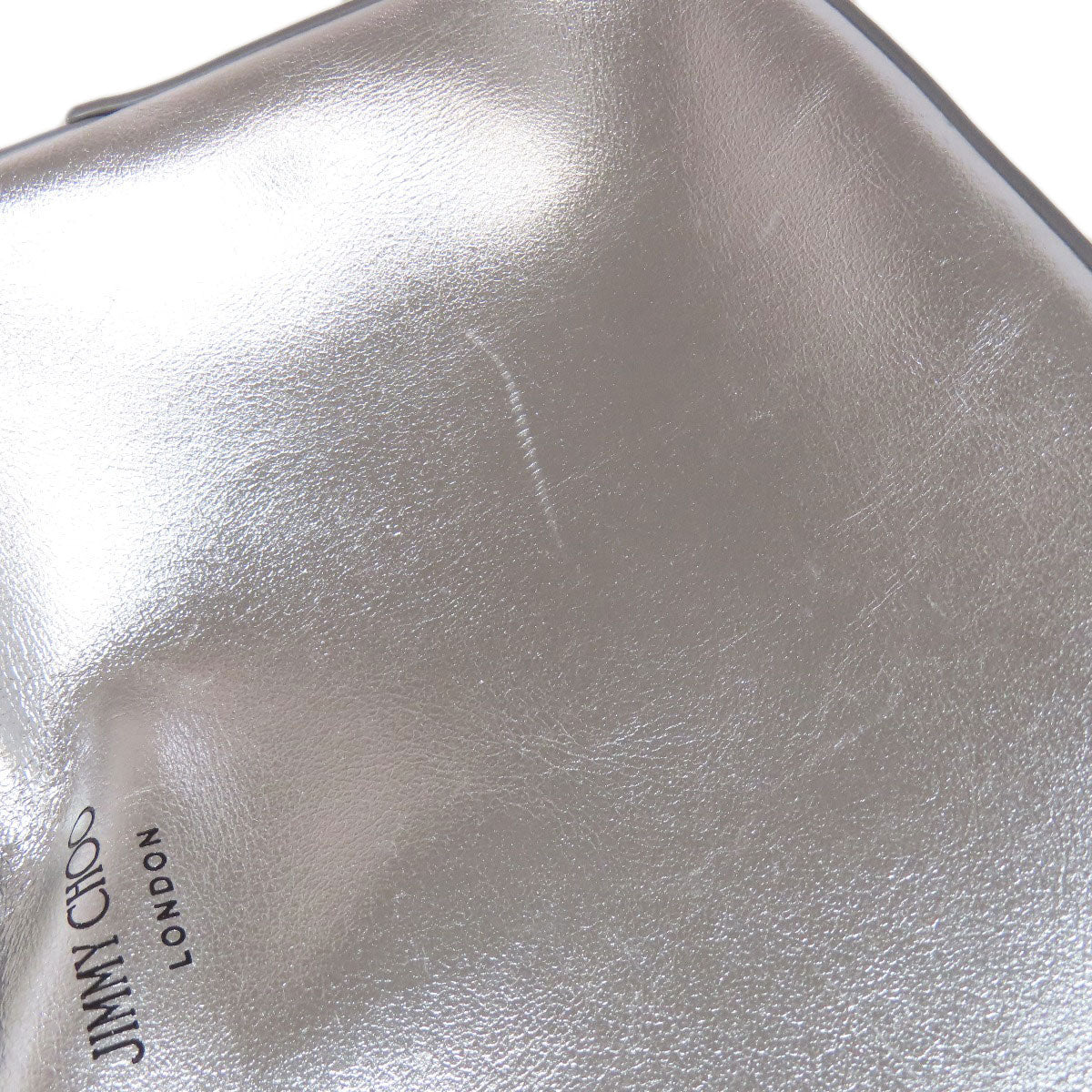 Jimmy Choo logo Shoulder strap Calf Ladies [Used]