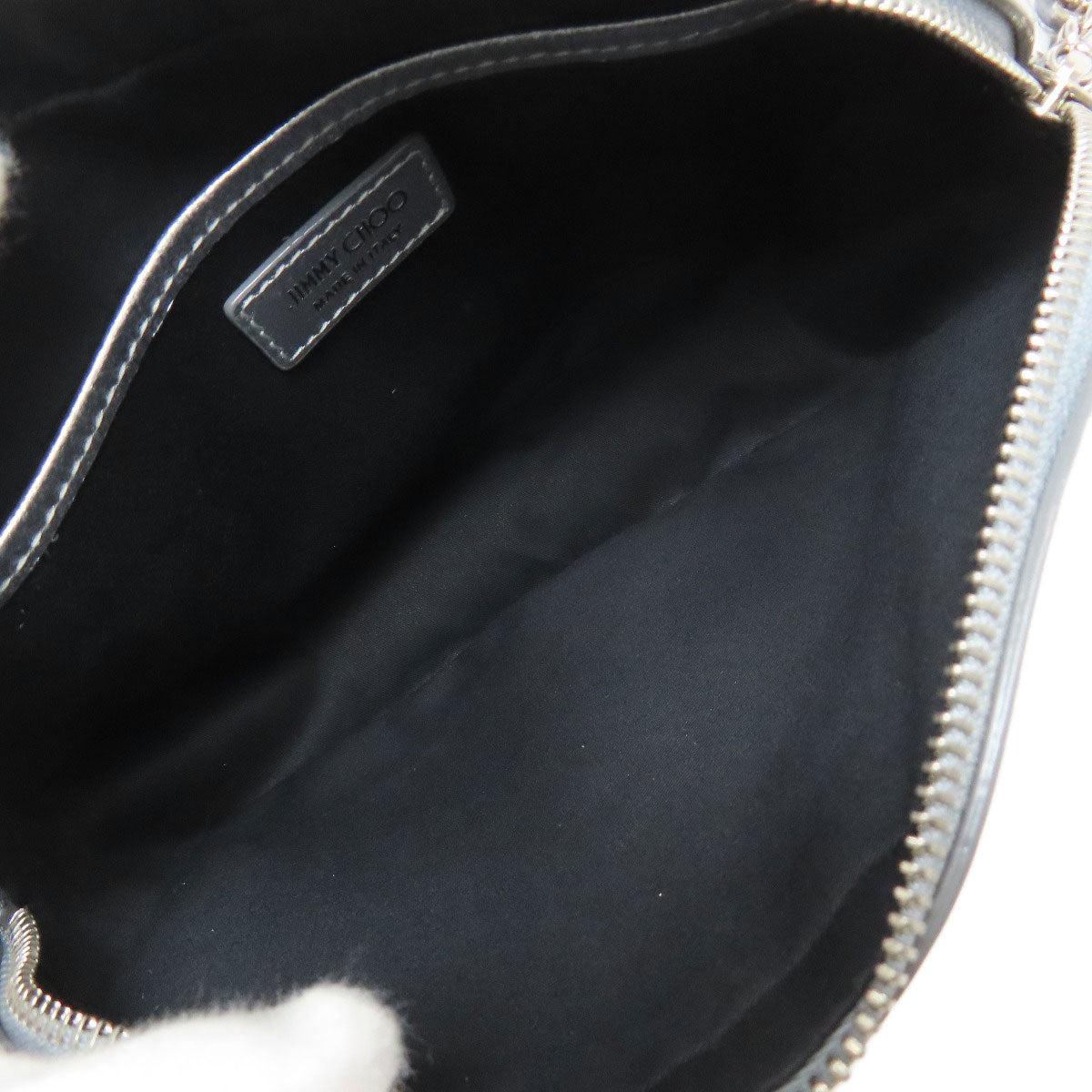 Jimmy Choo logo Shoulder strap Calf Ladies [Used]