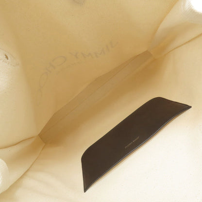 Jimmy Choo logo Tote Bag Canvas Ladies [Used]