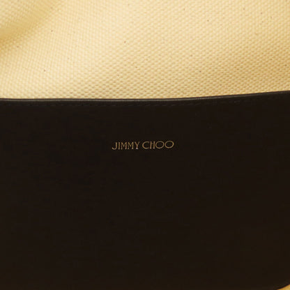 Jimmy Choo logo Tote Bag Canvas Ladies [Used]