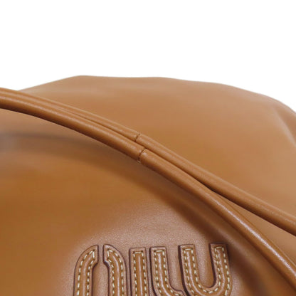 MIUMIU logo Tote Bag Calf Ladies [Used]