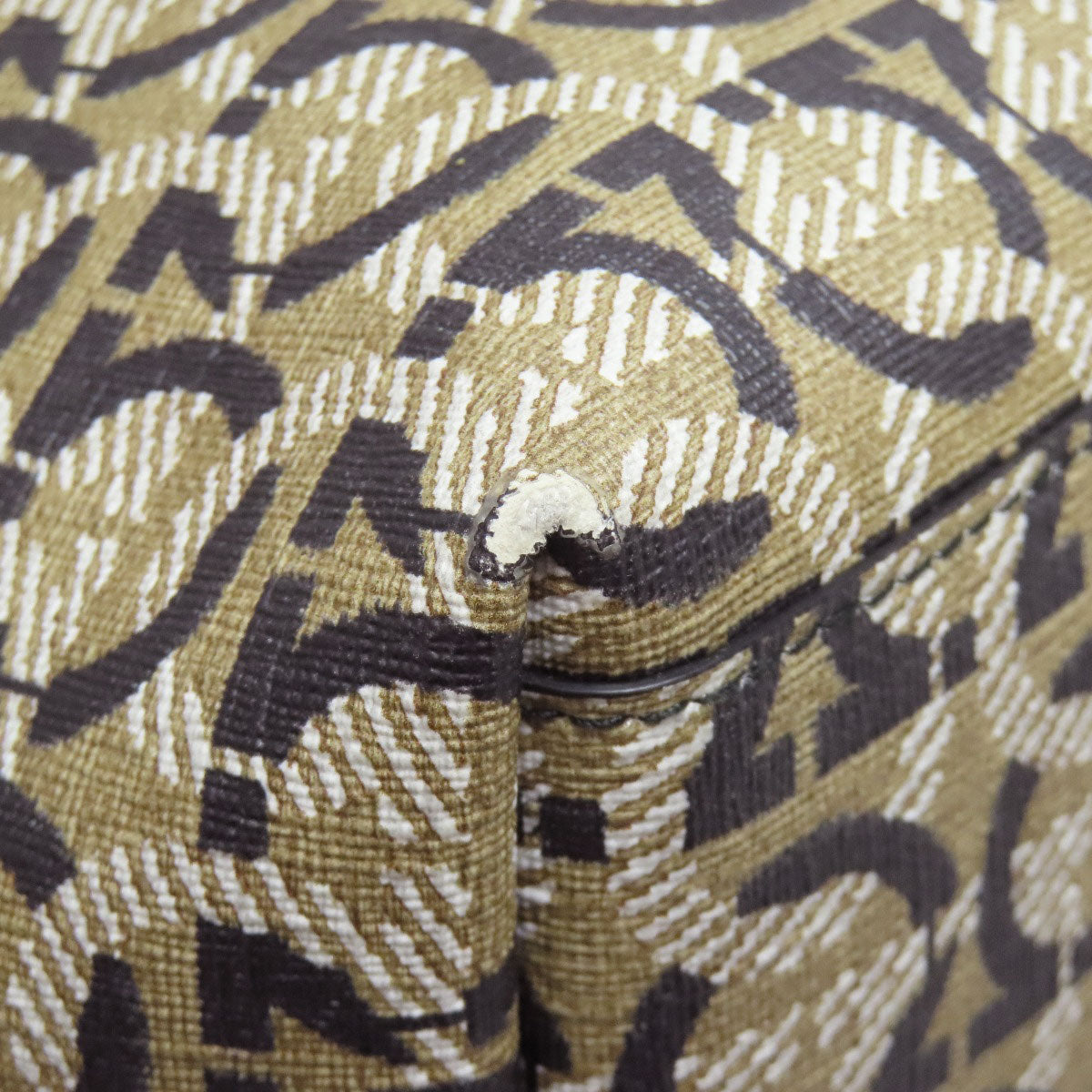 Salvatore Ferragamo GanciniHardware Tote Bag PVC Ladies [Used]