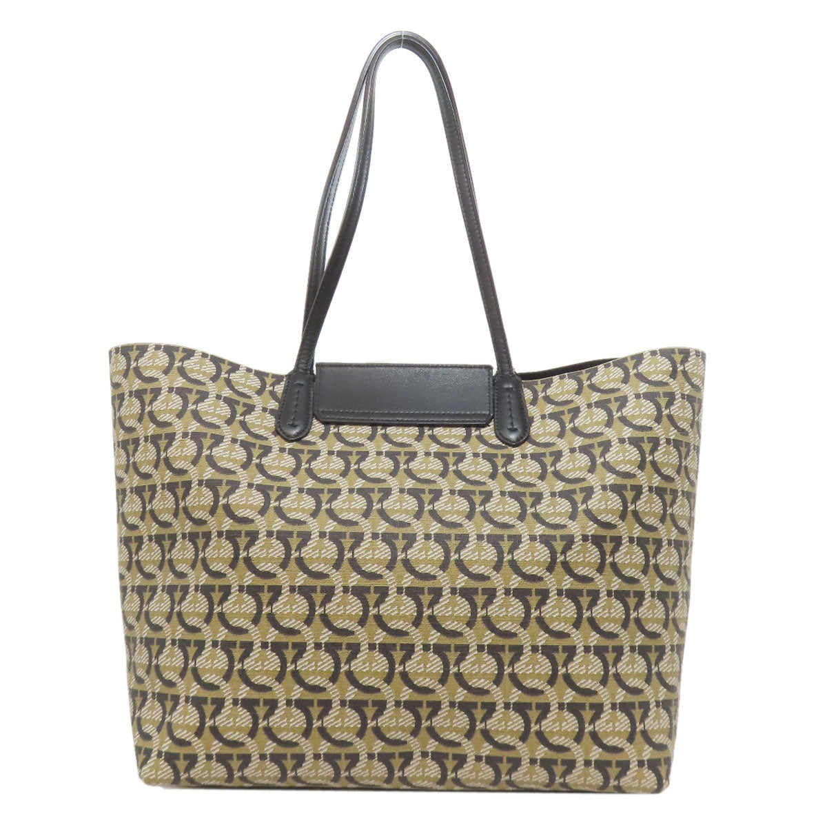 Salvatore Ferragamo GanciniHardware Tote Bag PVC Ladies [Used]