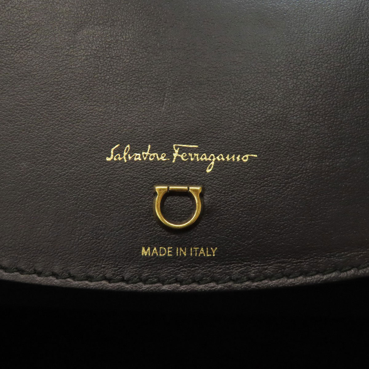 Salvatore Ferragamo GanciniHardware Tote Bag PVC Ladies [Used]