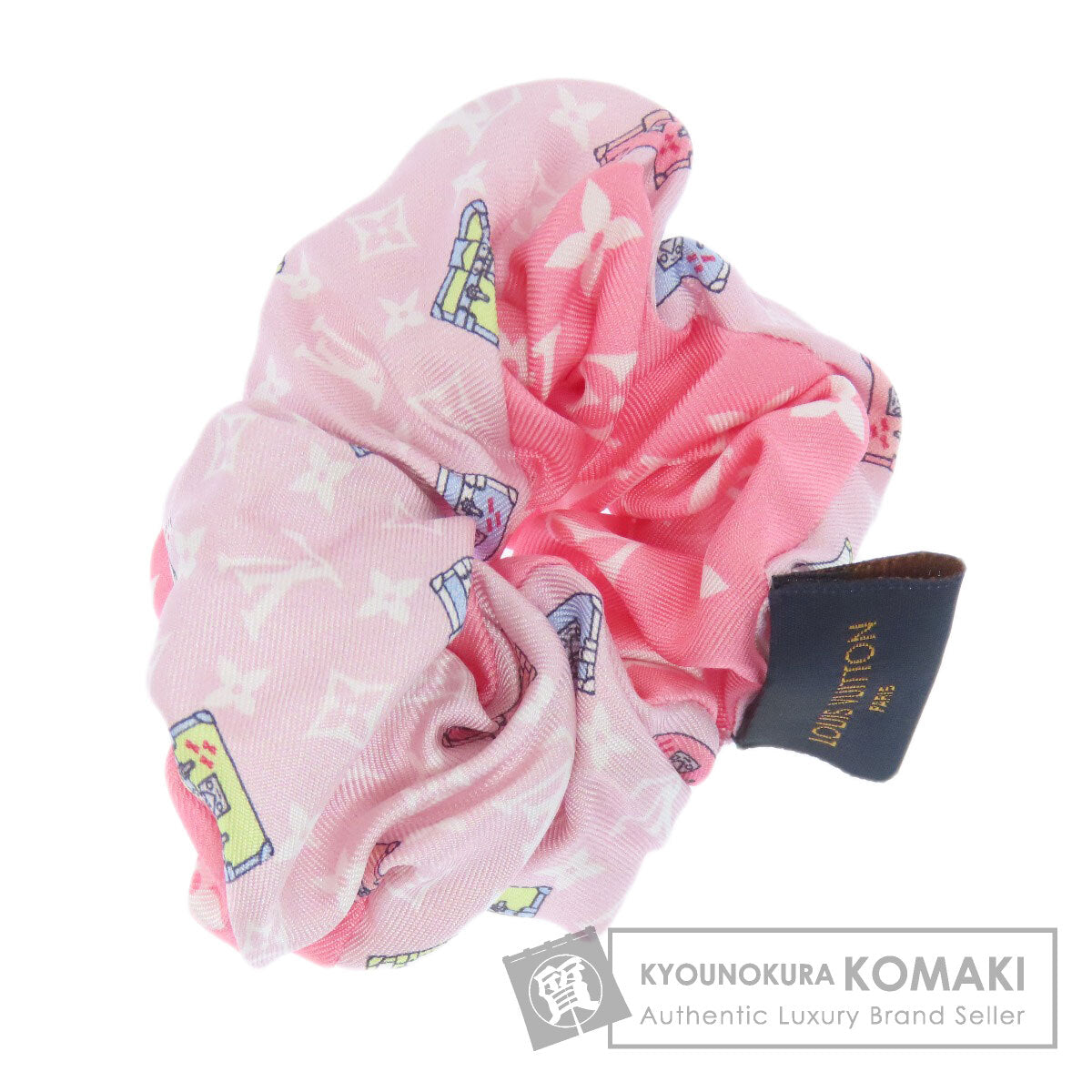 LOUIS VUITTON M77692 Shush hair accessory Silk Ladies [Used]