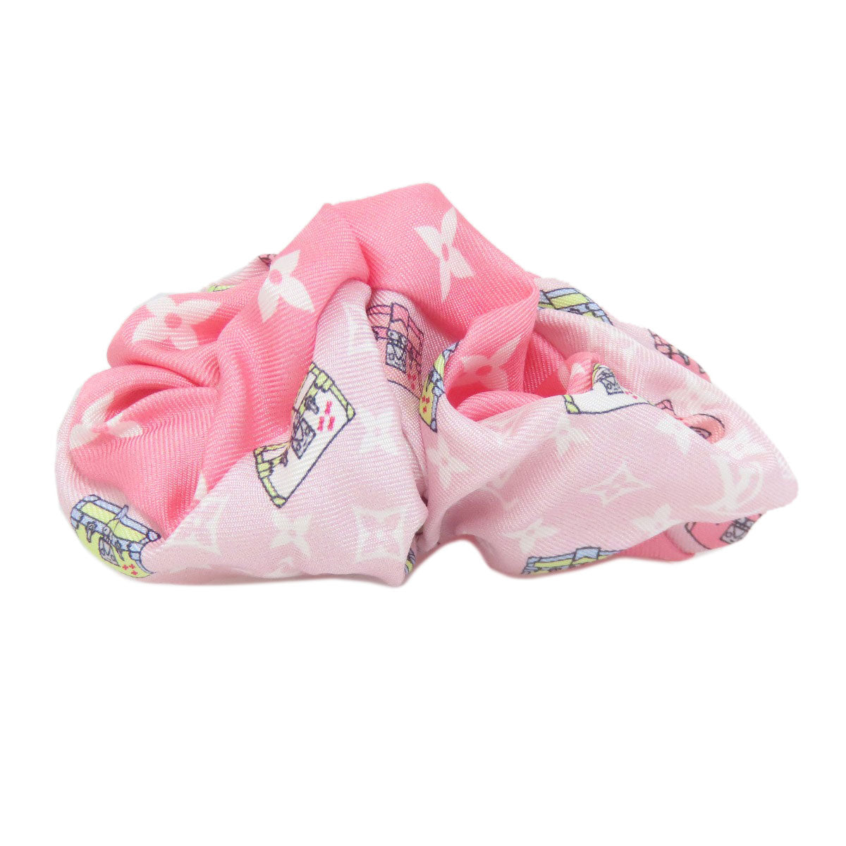 LOUIS VUITTON M77692 Shush hair accessory Silk Ladies [Used]