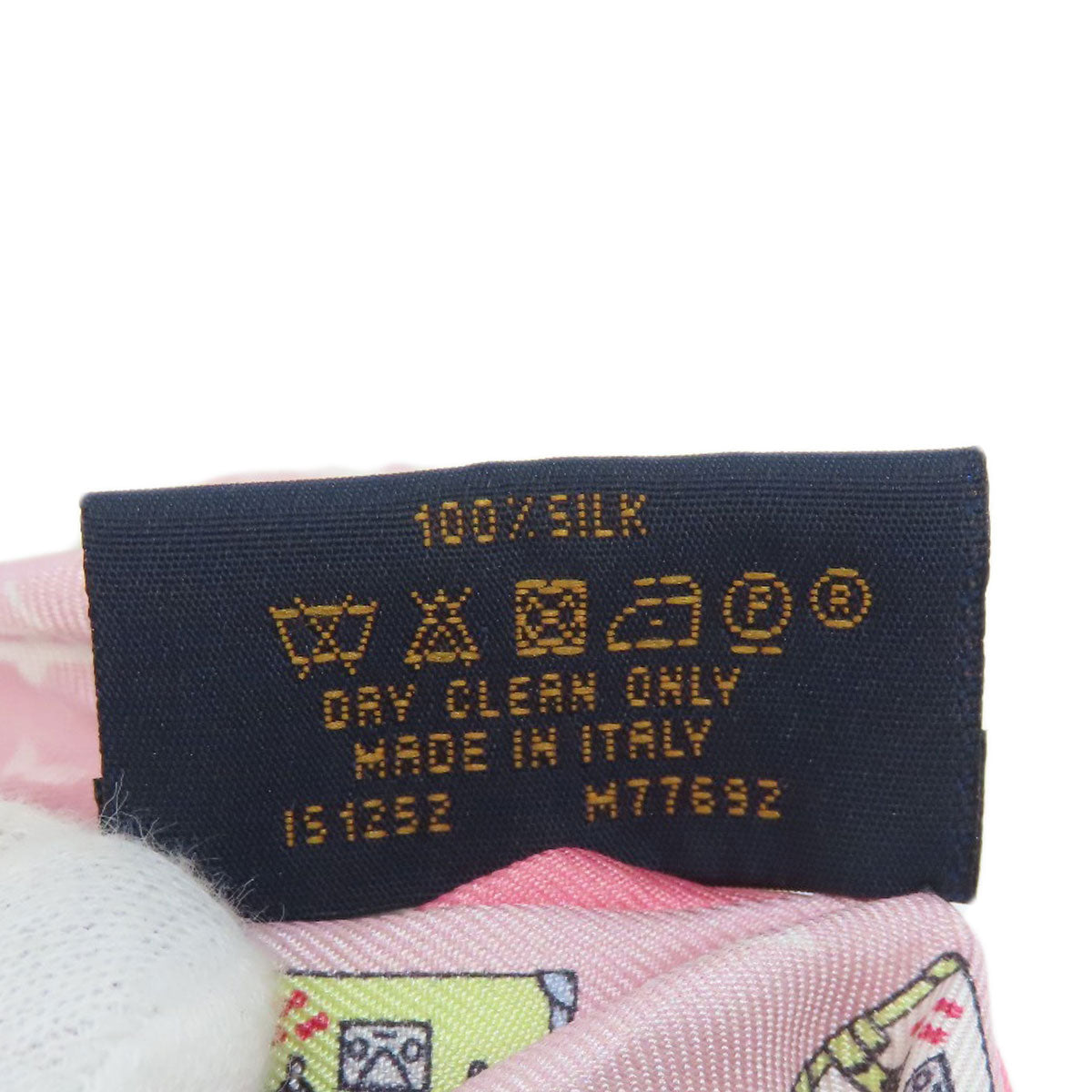 LOUIS VUITTON M77692 Shush hair accessory Silk Ladies [Used]