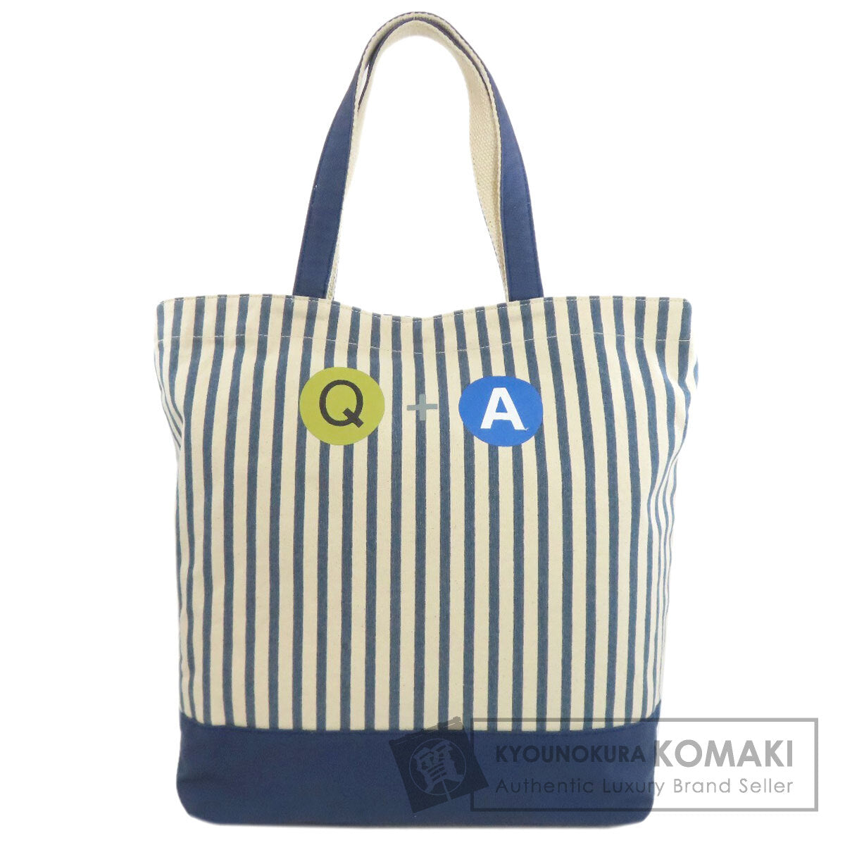 SELECT BAG Laurie Rosenwald Stripe Tote Bag Canvas Ladies [Used]