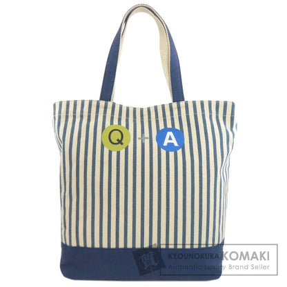 SELECT BAG Laurie Rosenwald Stripe Tote Bag Canvas Ladies [Used]