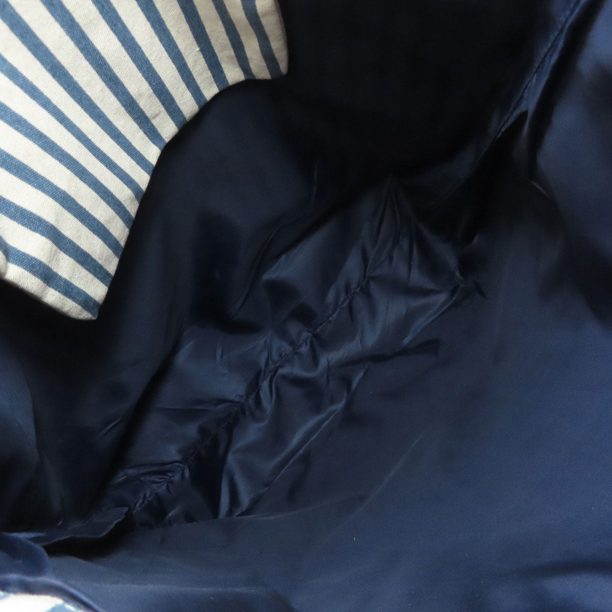 SELECT BAG Laurie Rosenwald Stripe Tote Bag Canvas Ladies [Used]