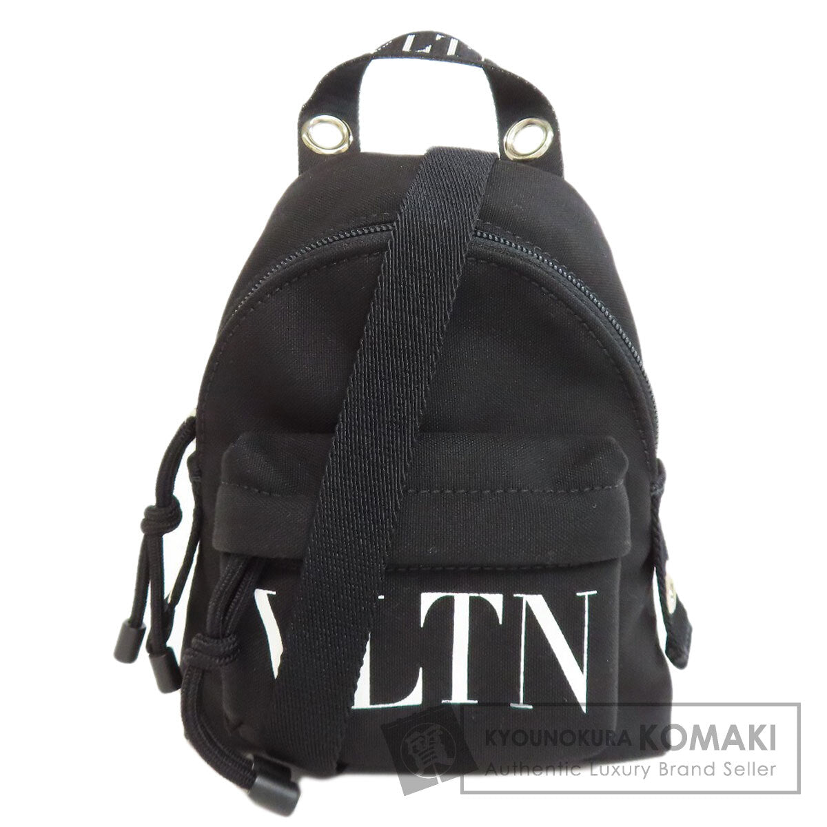 VALENTINO Logo 2WAY Shoulder Bag Canvas Ladies [Used]