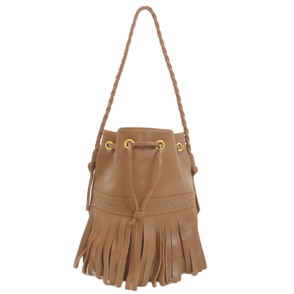 J&M Davidson Fringe motif 2WAY Shoulder Bag Leather Ladies [Used]