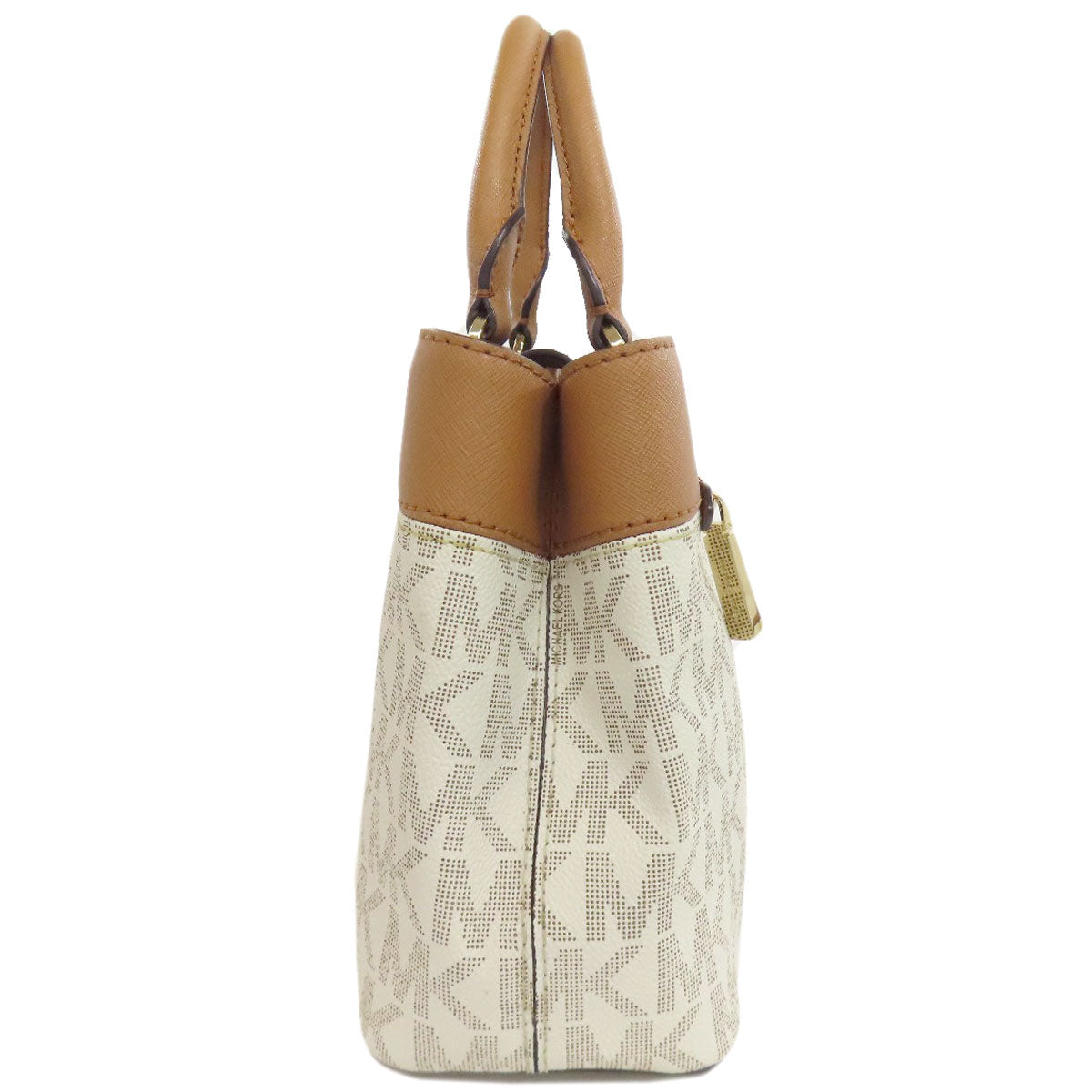 Michael Kors MK Signature 2WAY Handbag PVC Ladies [Used]