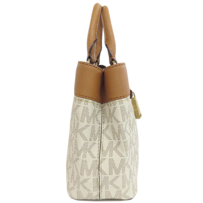 Michael Kors MK Signature 2WAY Handbag PVC Ladies [Used]