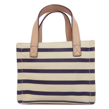 kate spade border Handbag Canvas Ladies [Used]
