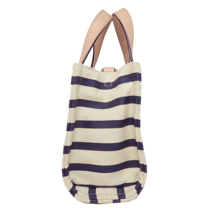 kate spade border Handbag Canvas Ladies [Used]