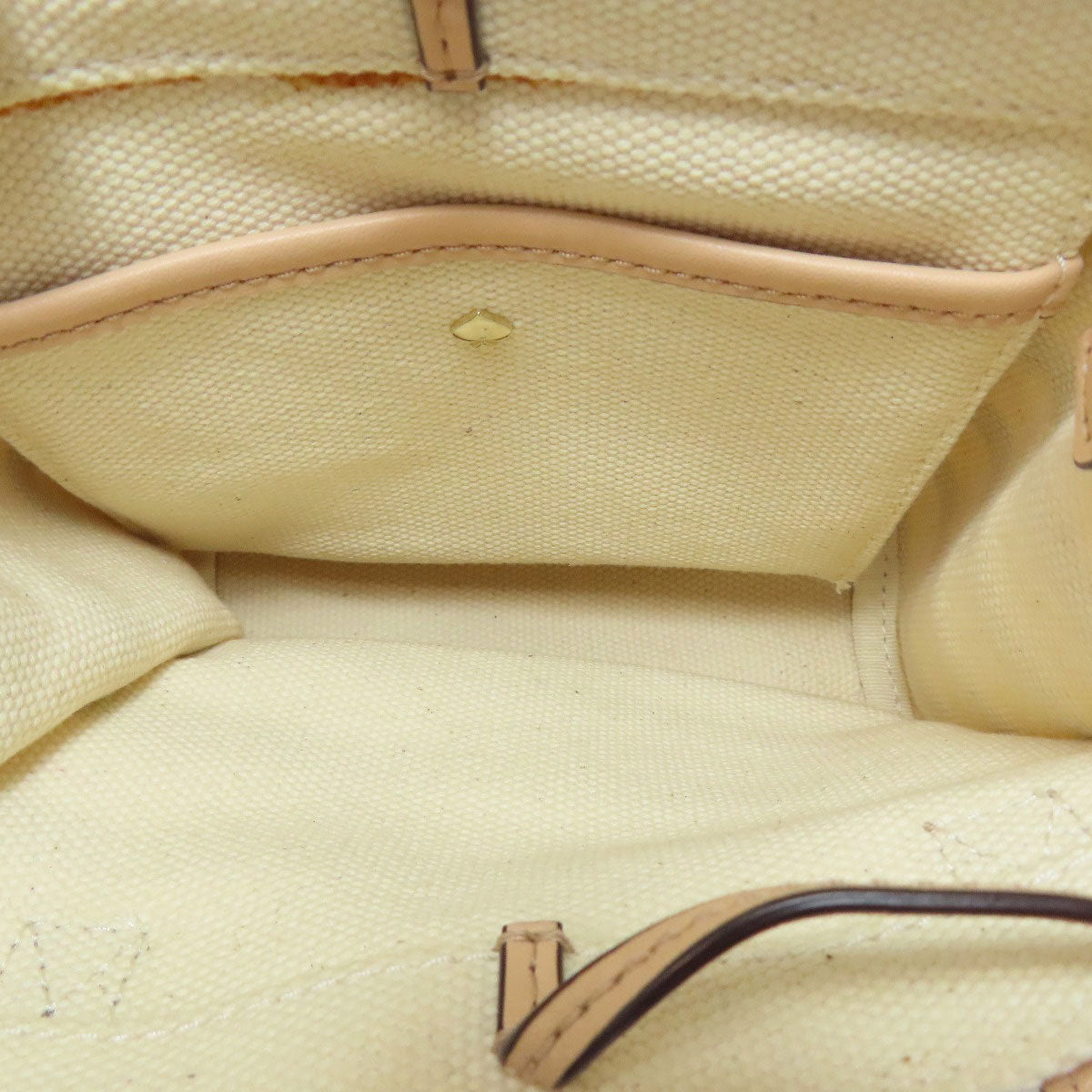 kate spade border Handbag Canvas Ladies [Used]
