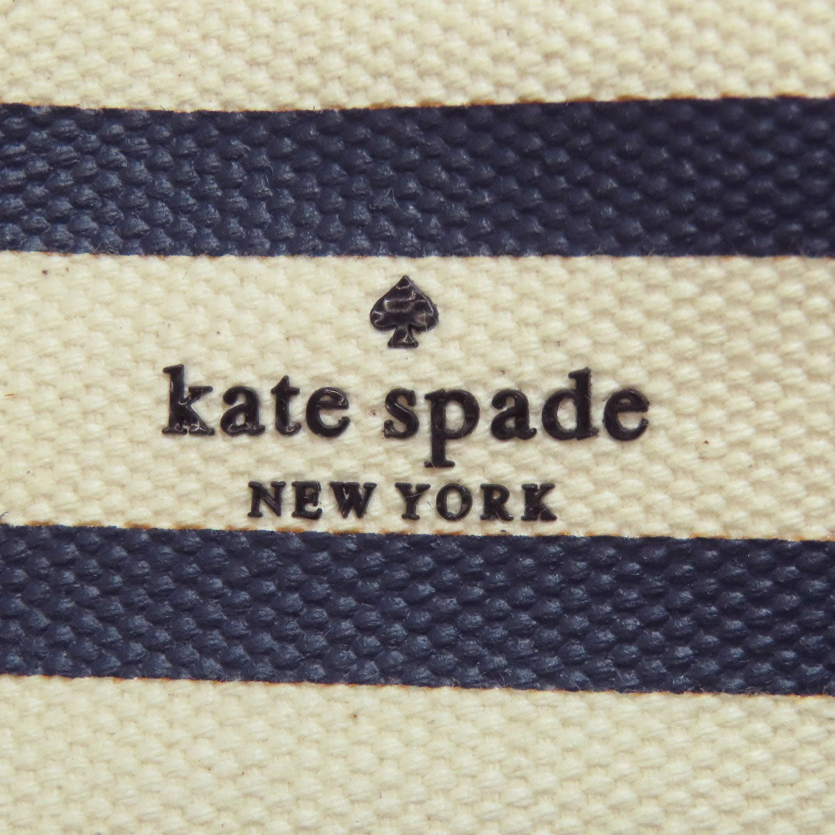 kate spade border Handbag Canvas Ladies [Used]