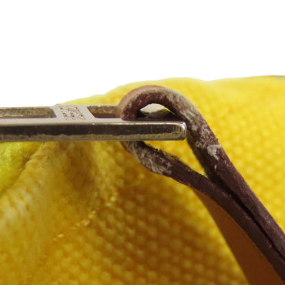 HERMES Yachting MM Accessory pouch Canvas Ladies [Used]