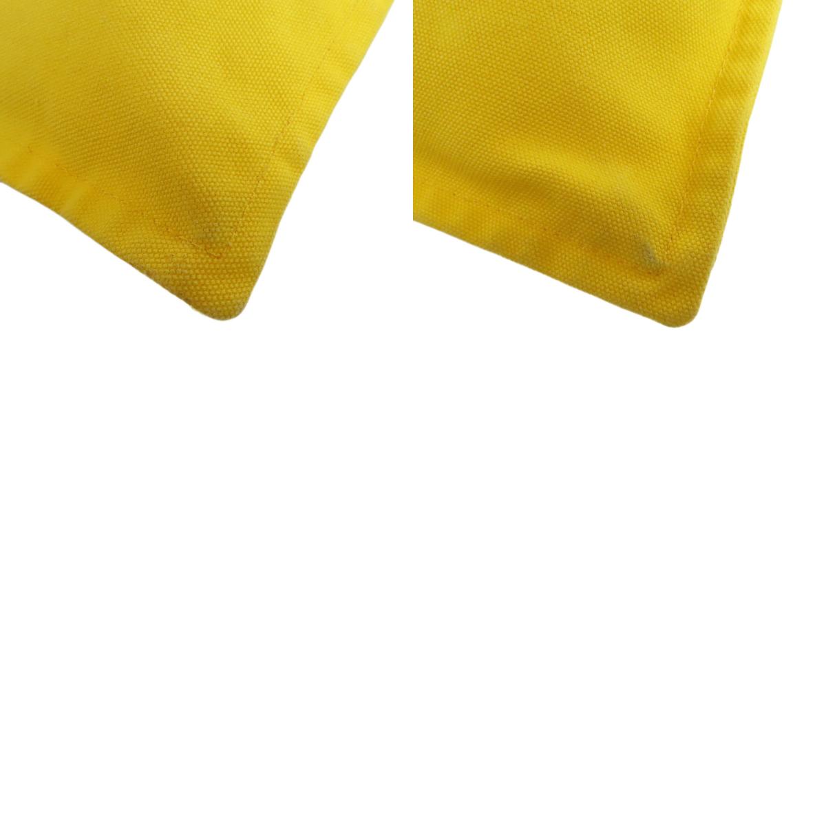 HERMES Yachting MM Accessory pouch Canvas Ladies [Used]