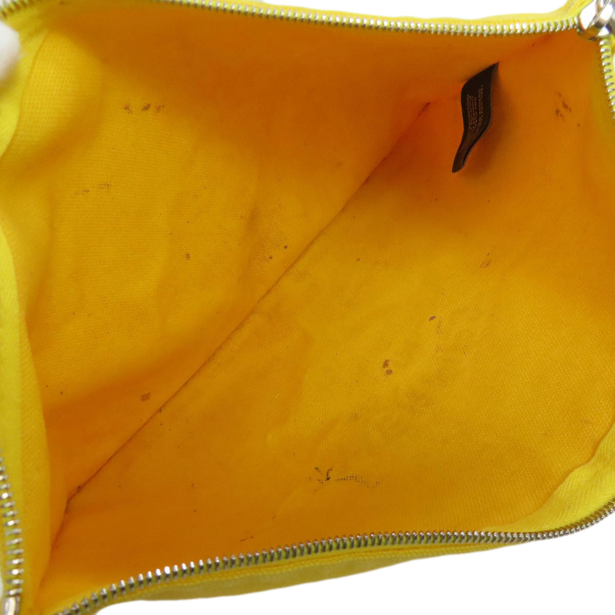 HERMES Yachting MM Accessory pouch Canvas Ladies [Used]