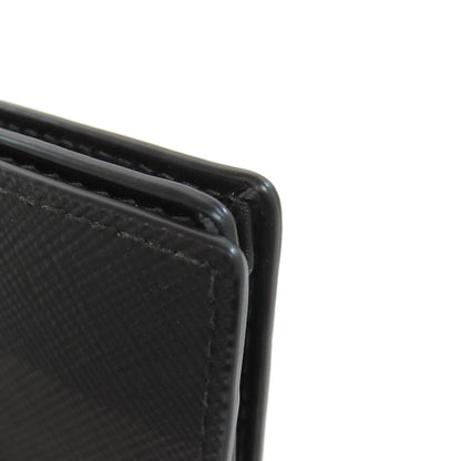 BURBERRY Checkpattern Card Case PVC Ladies [Used]