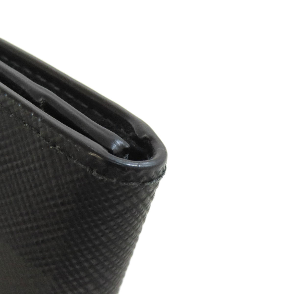 BURBERRY Checkpattern Card Case PVC Ladies [Used]