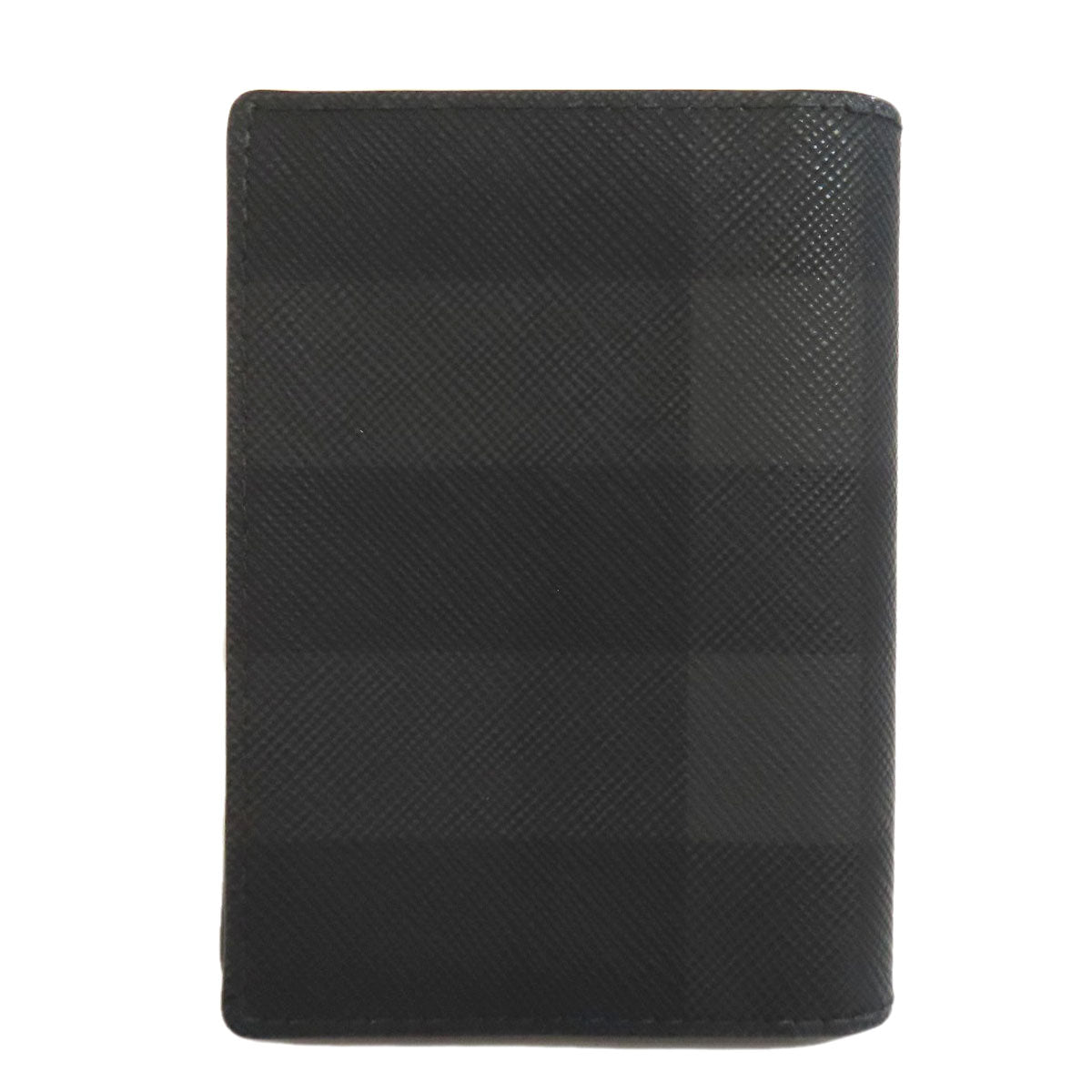 BURBERRY Checkpattern Card Case PVC Ladies [Used]