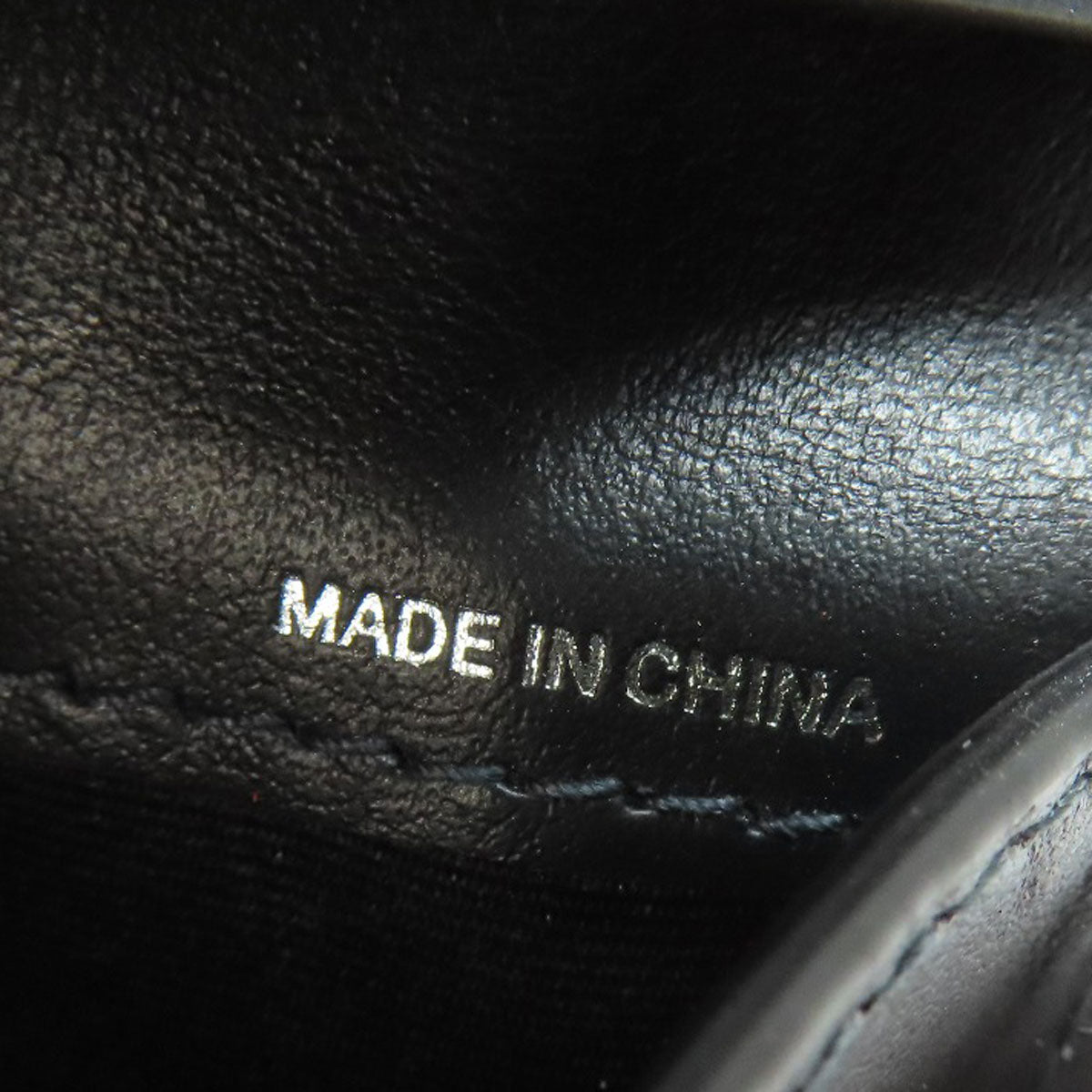 BURBERRY Checkpattern Card Case PVC Ladies [Used]