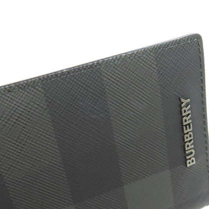 BURBERRY Checkpattern Card Case PVC Ladies [Used]