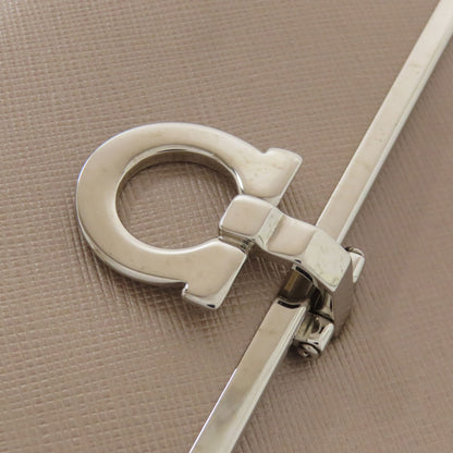 Salvatore Ferragamo GanciniHardware Bifold Wallet with Coin Pocket PVC Ladies [Used]