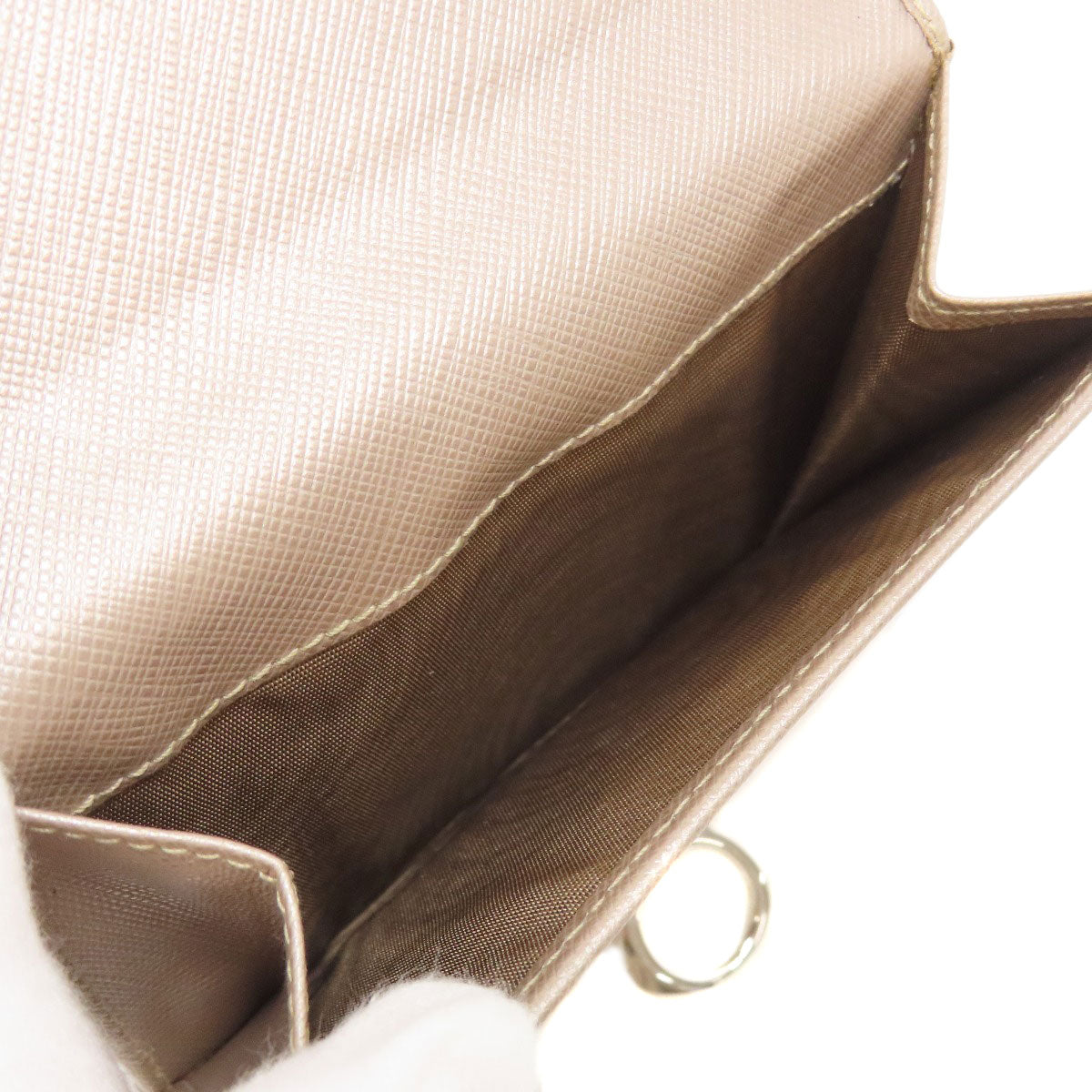 Salvatore Ferragamo GanciniHardware Bifold Wallet with Coin Pocket PVC Ladies [Used]