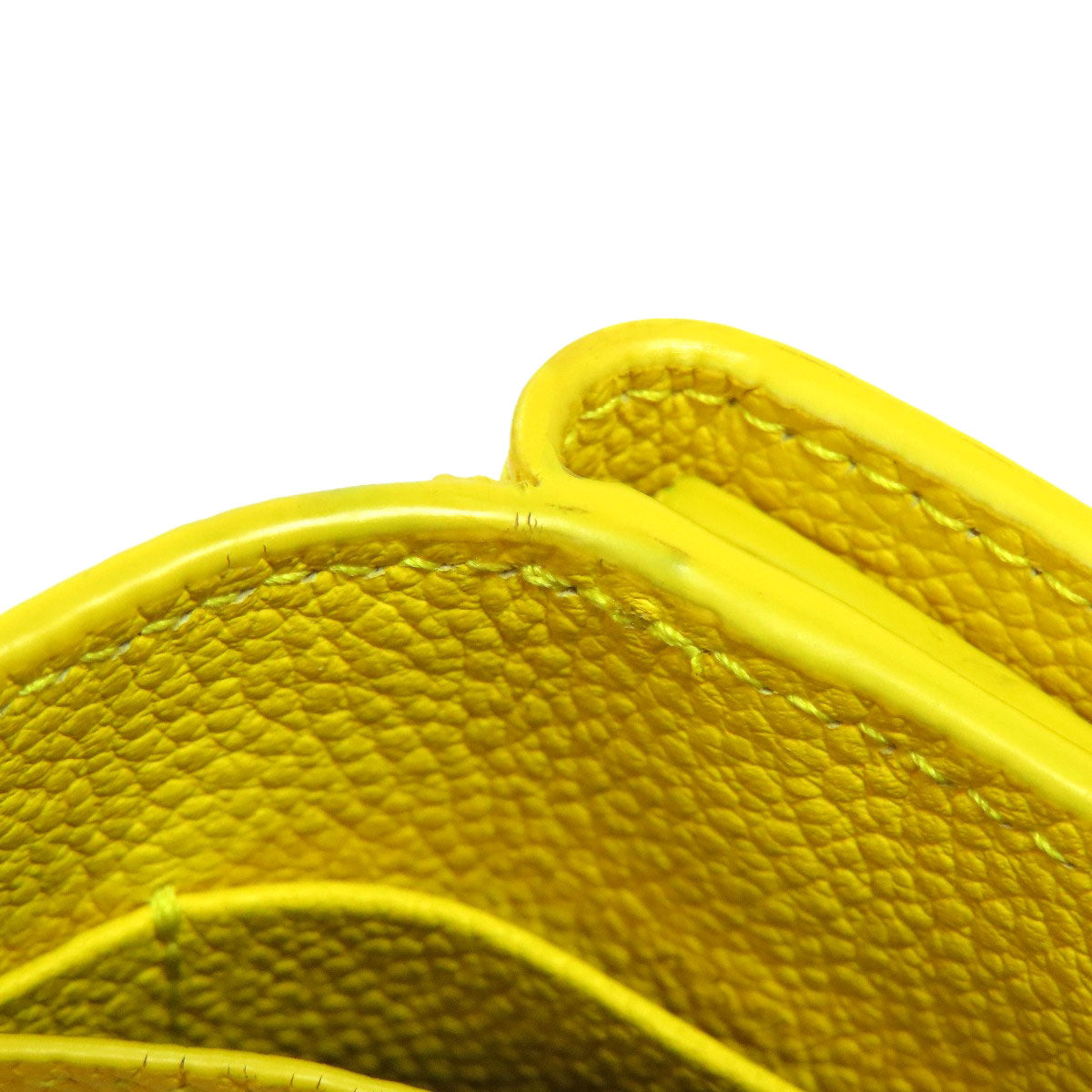 SAINT LAURENT Compact wall Bifold Wallet with Coin Pocket Leather Ladies [Used]