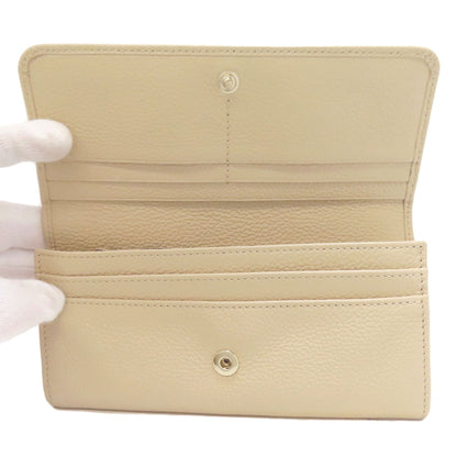 Jimmy Choo Star motif Long wallet (with coin pocket) Leather Ladies [Used]