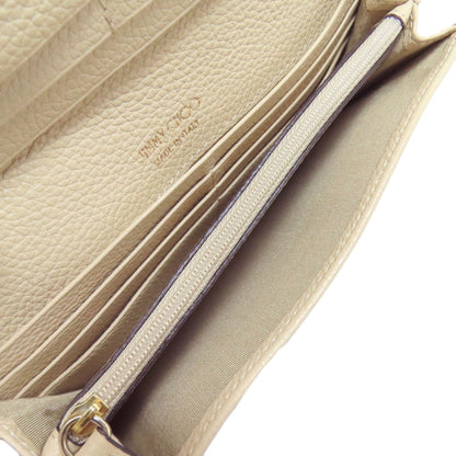 Jimmy Choo Star motif Long wallet (with coin pocket) Leather Ladies [Used]