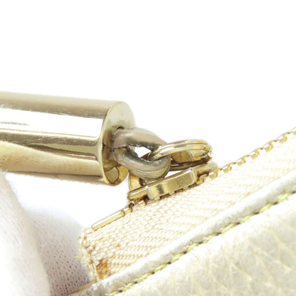 Jimmy Choo Star motif Long wallet (with coin pocket) Leather Ladies [Used]