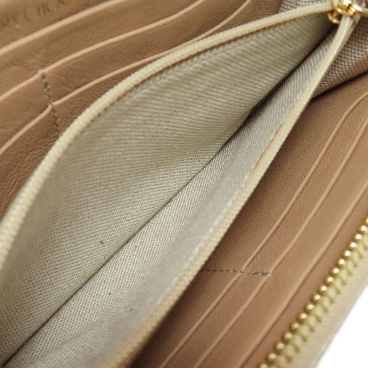 Jimmy Choo Star motif Long wallet (with coin pocket) Leather Ladies [Used]